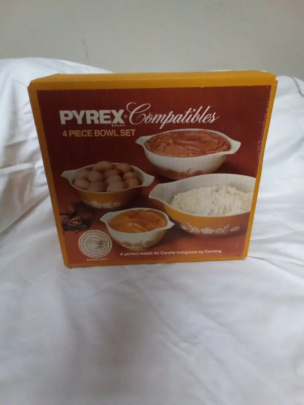 Pyrex Compatibles, Butterfly Gold